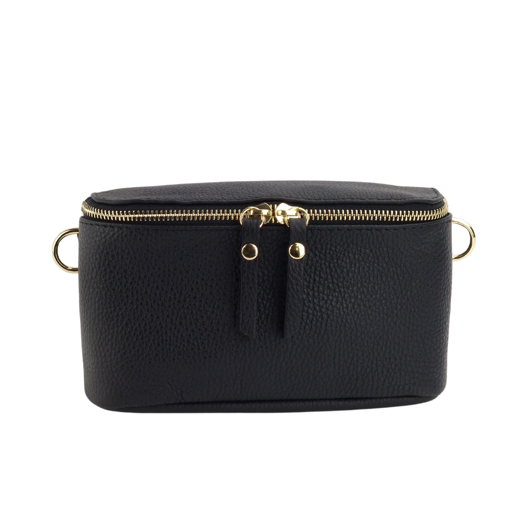 Eckige Bauchtasche