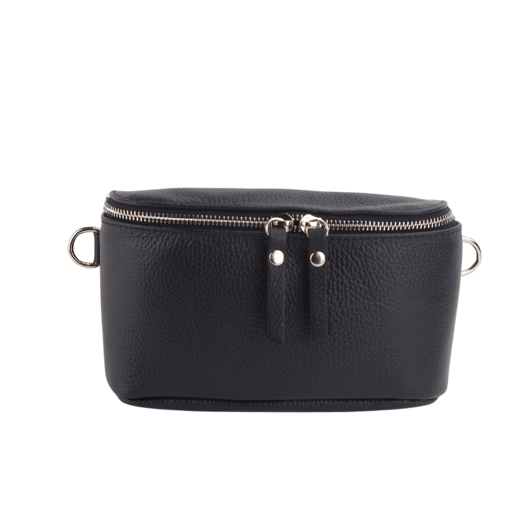 Eckige Bauchtasche