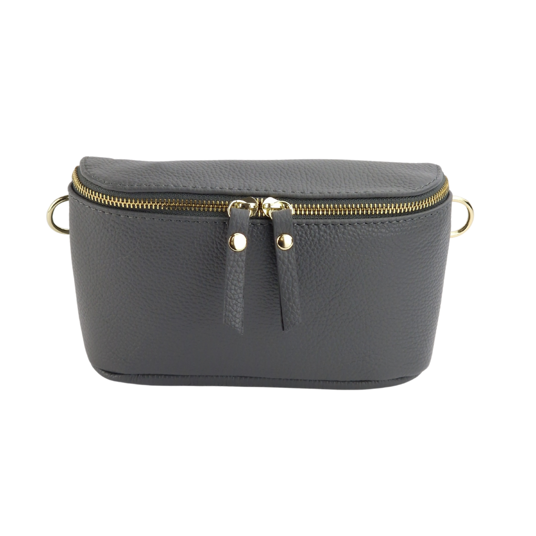 Eckige Bauchtasche
