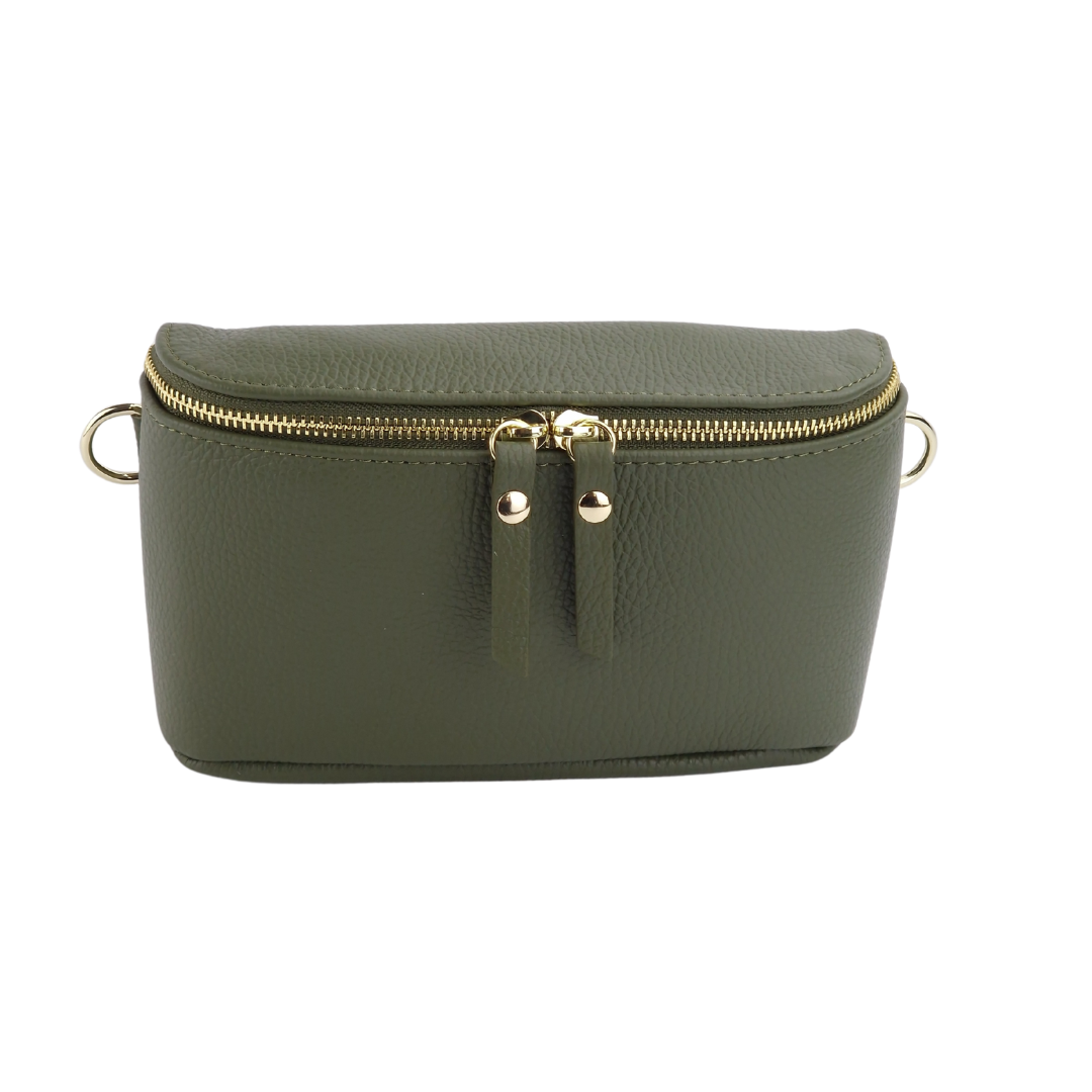 Eckige Bauchtasche
