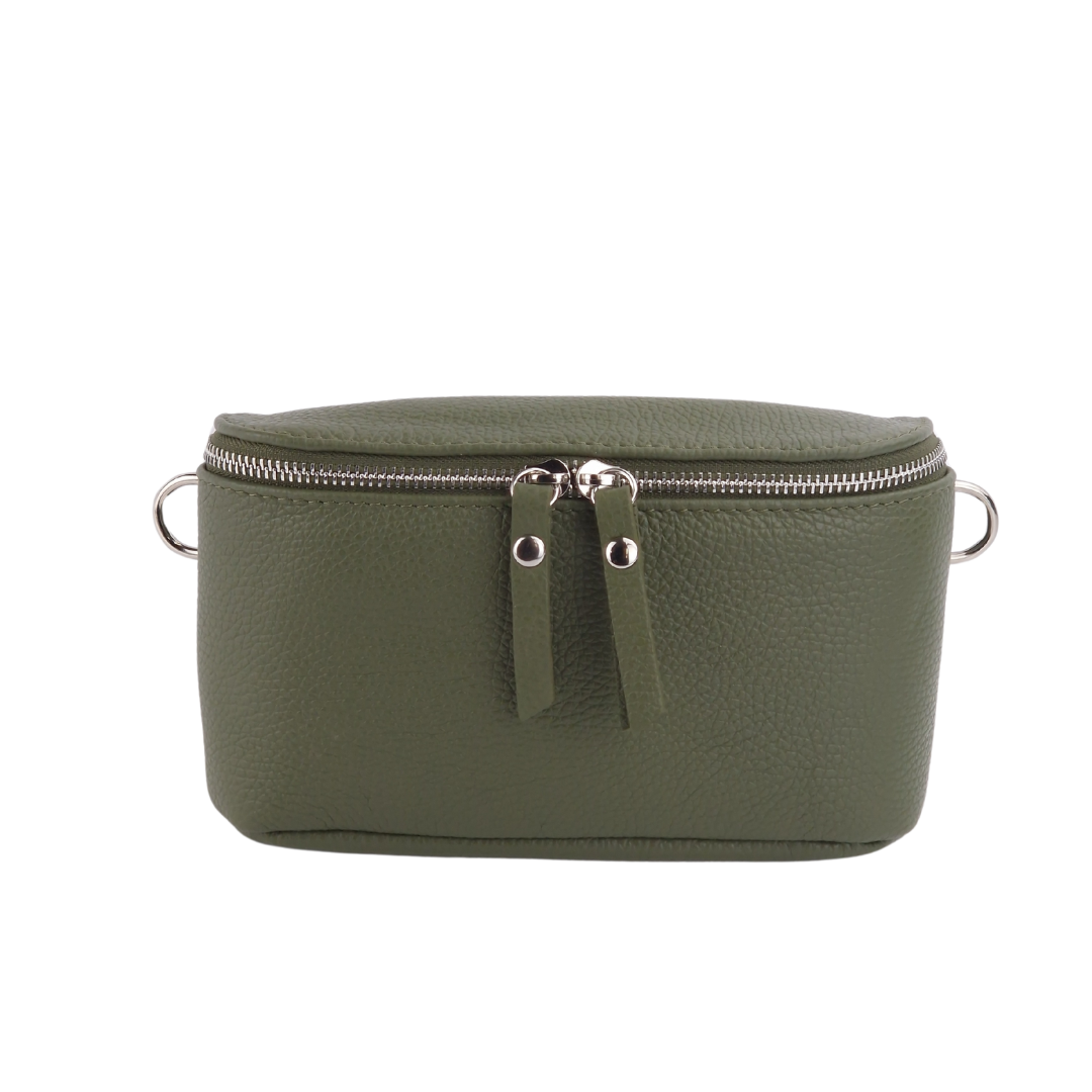 Eckige Bauchtasche