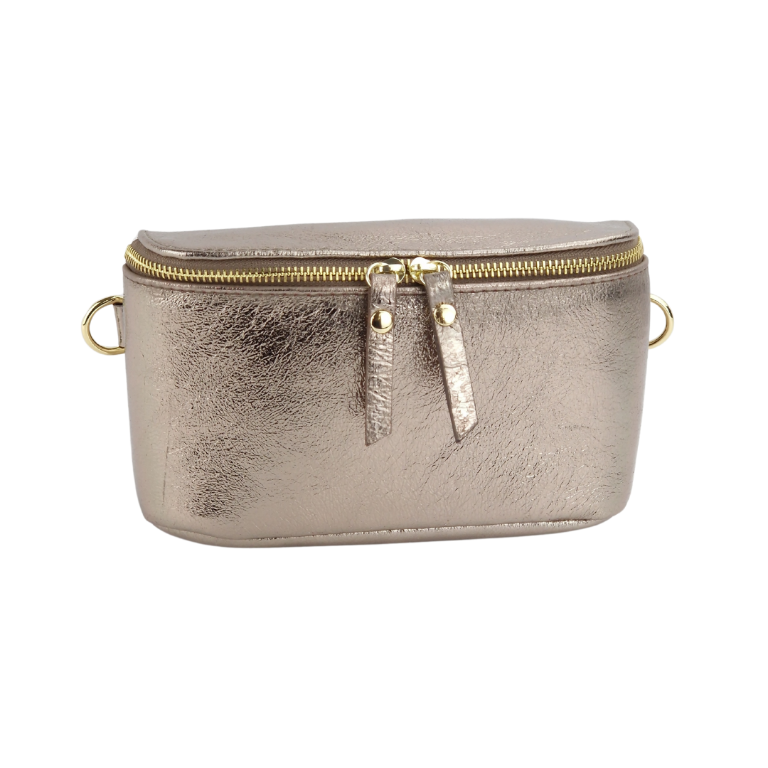 Eckige Bauchtasche
