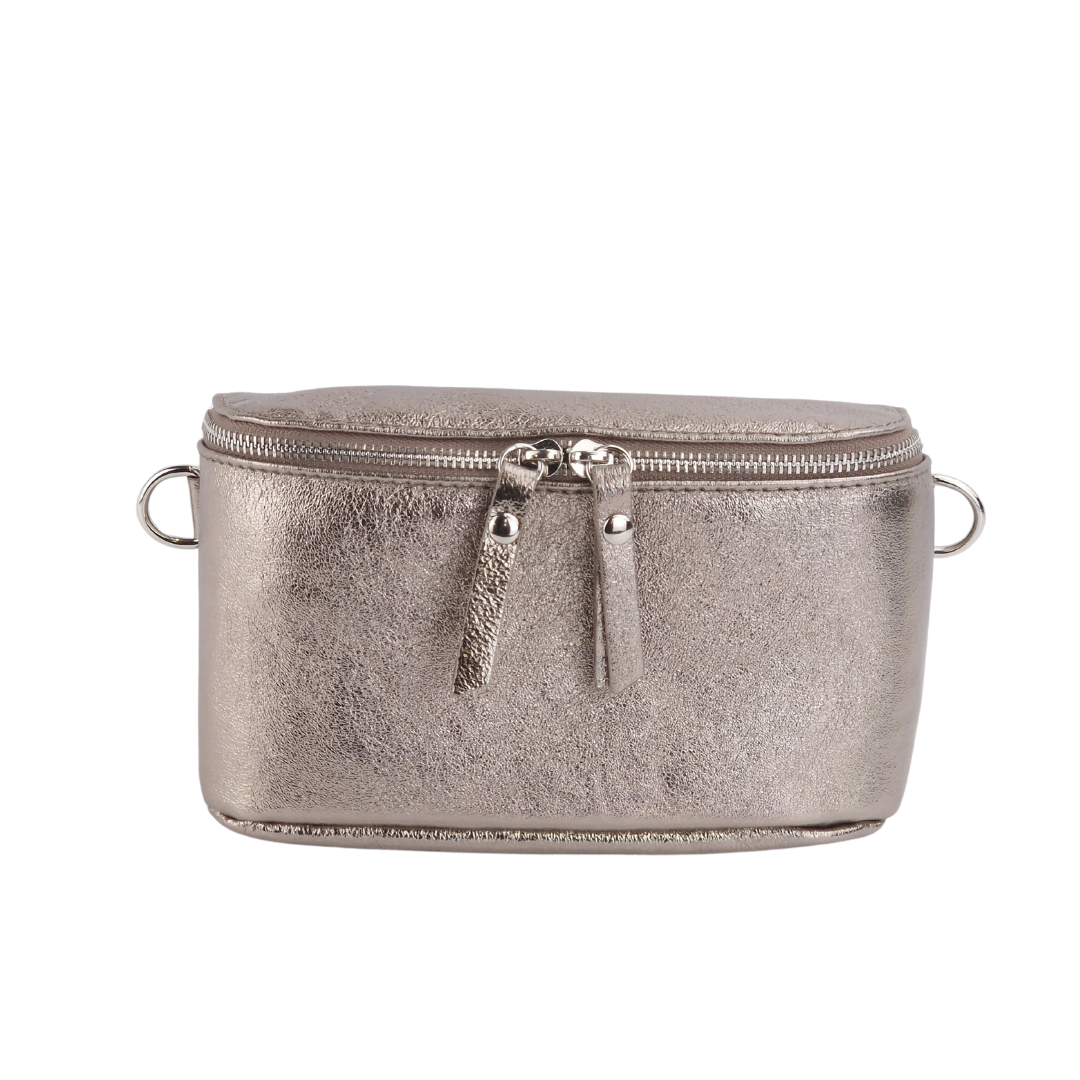 Eckige Bauchtasche