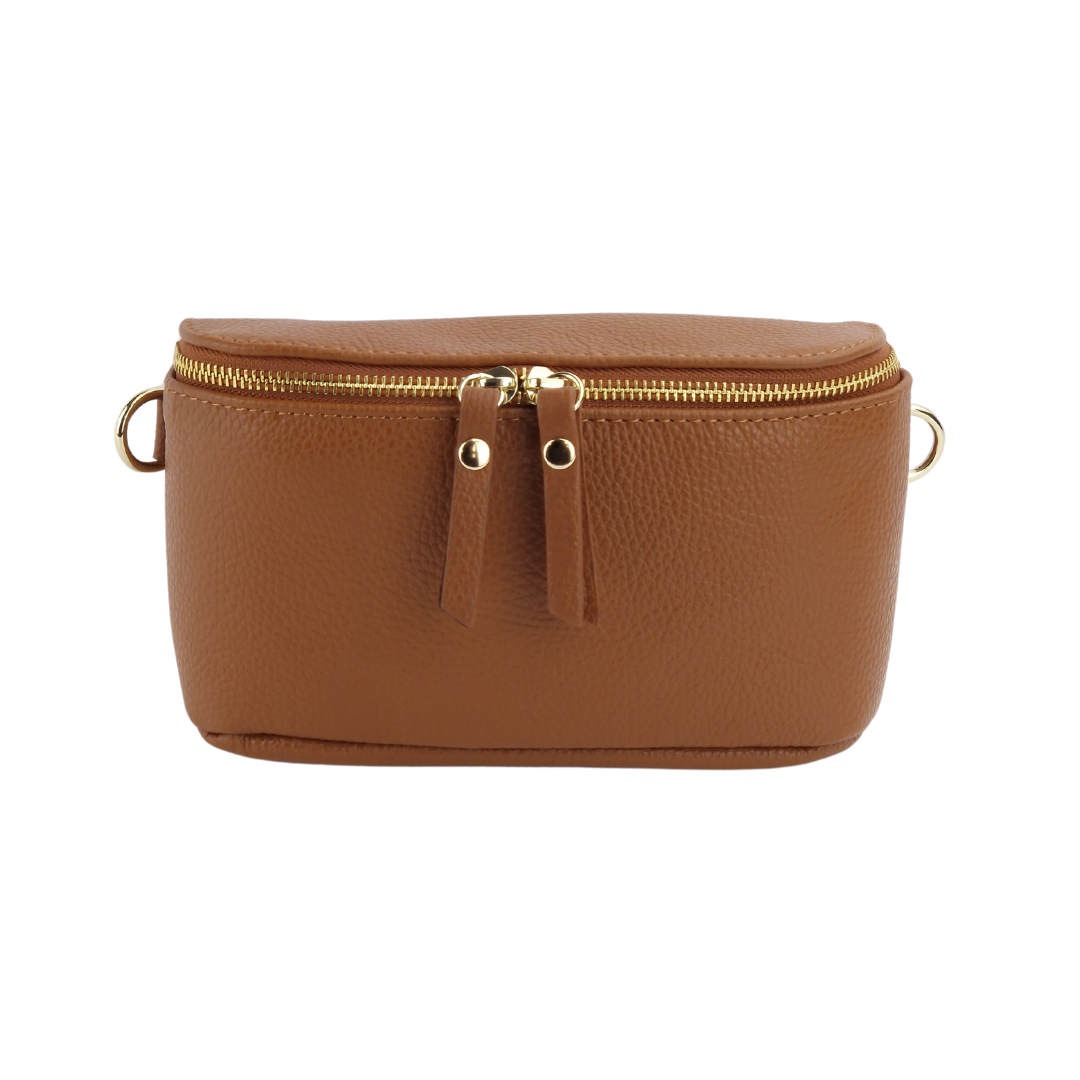 Eckige Bauchtasche