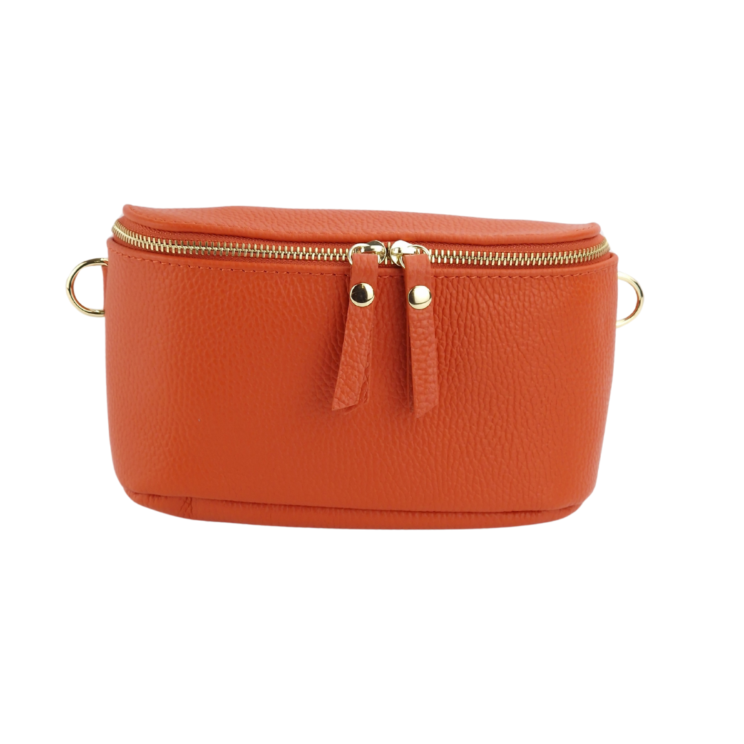 Eckige Bauchtasche