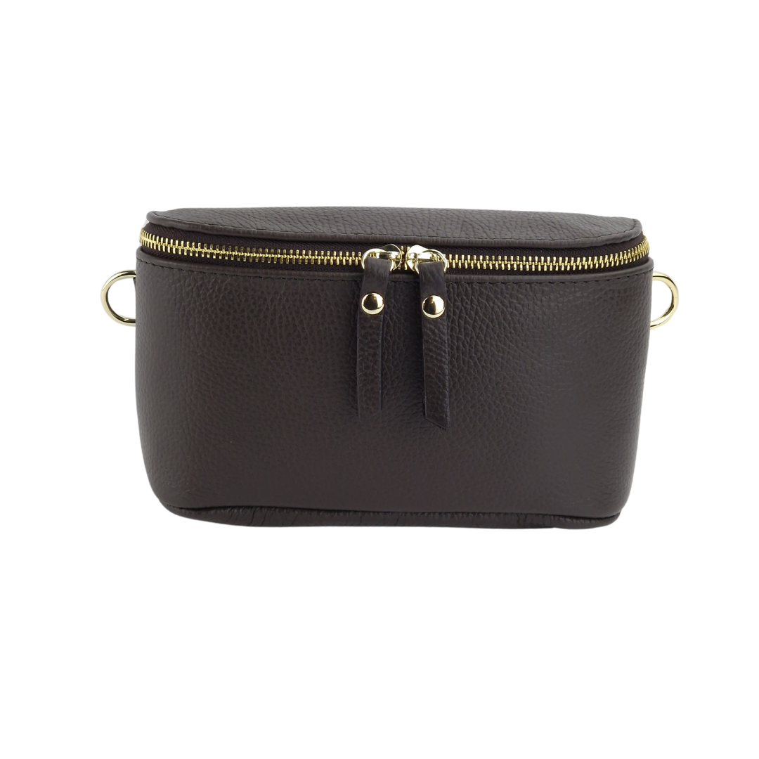 Eckige Bauchtasche