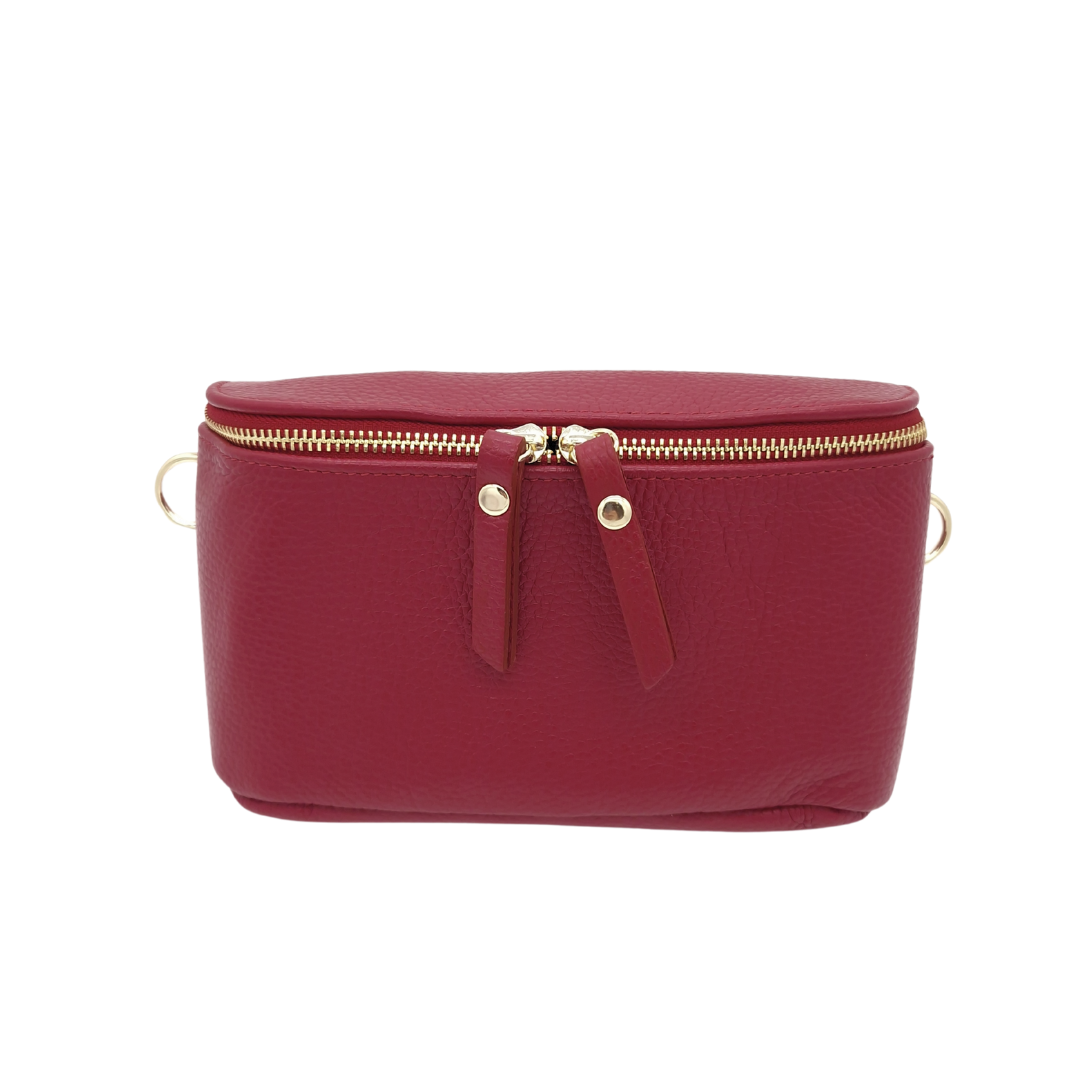 Eckige Bauchtasche