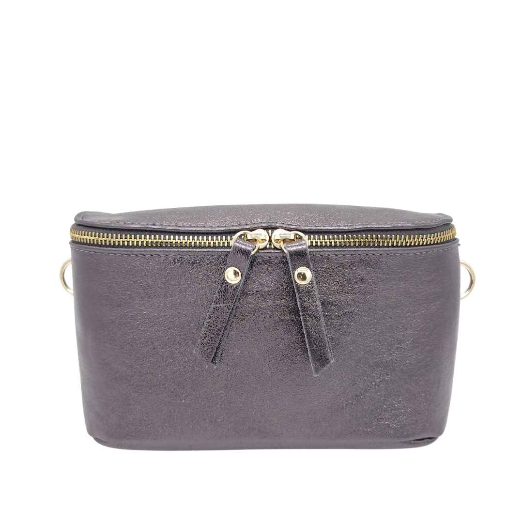 Eckige Bauchtasche