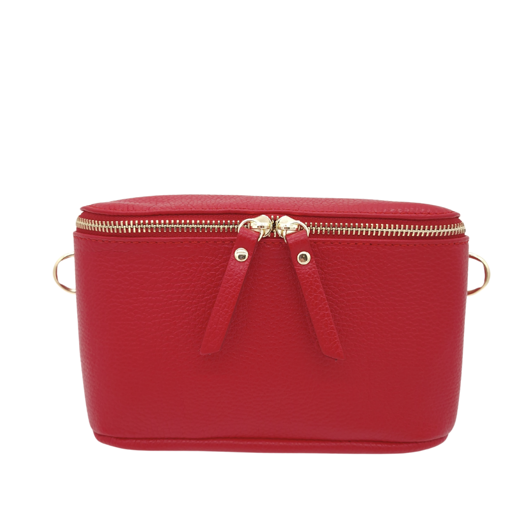 Eckige Bauchtasche
