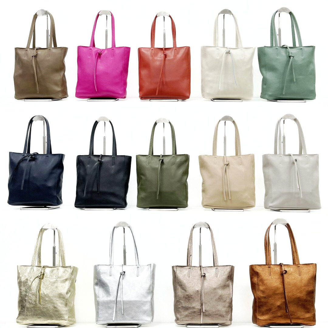 Echtleder Shopper
