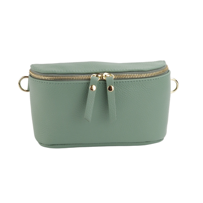 Eckige Bauchtasche