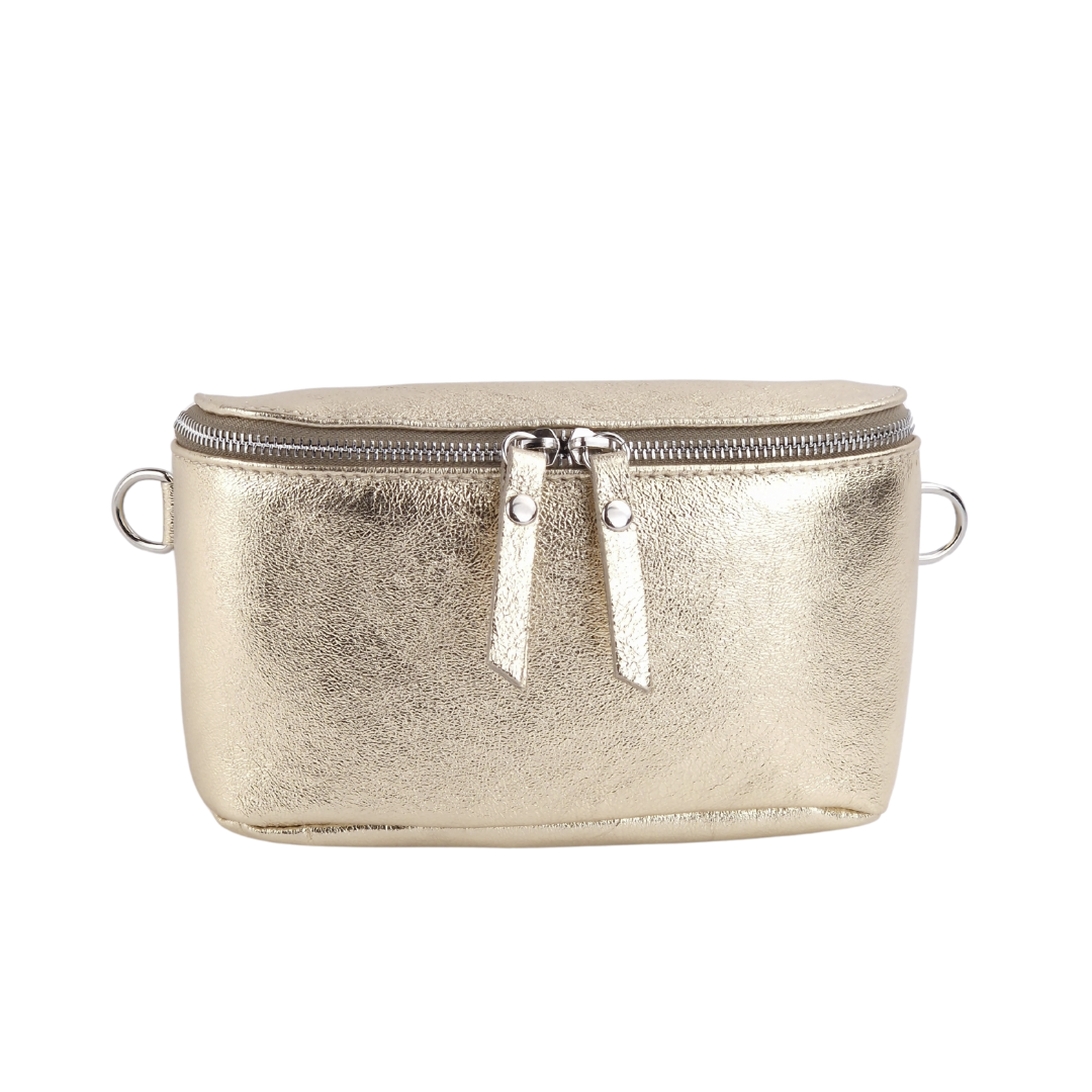 Eckige Bauchtasche